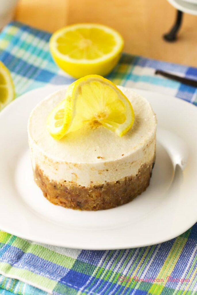 Lemon Cheesecake with Almond Crust